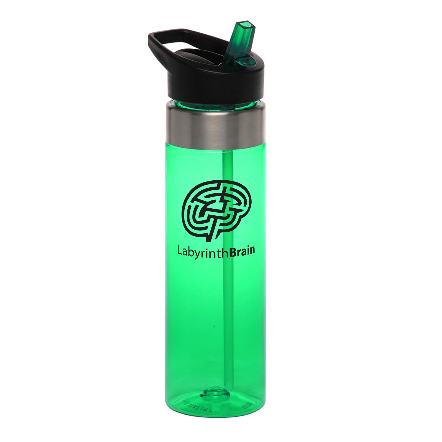 24 oz. Titan Tritan Plastic Water Bottle (1 Color Imprint) 5