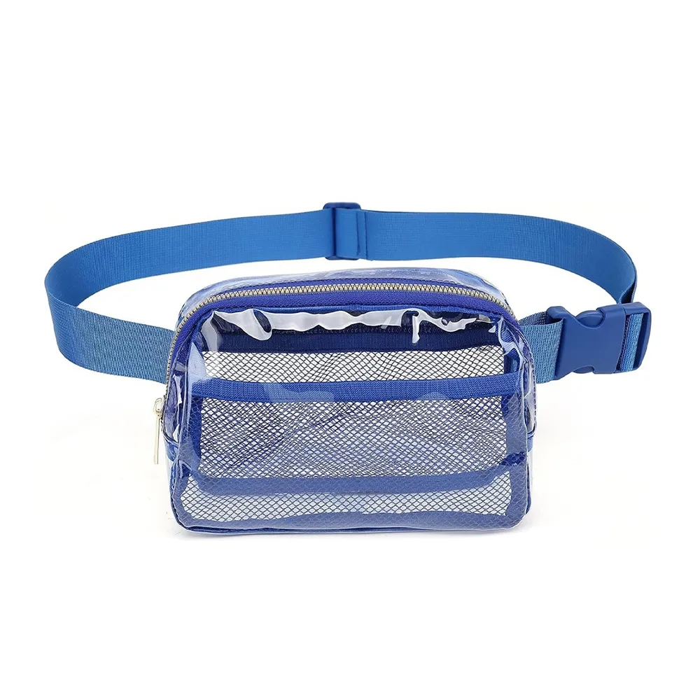 Clear PVC Crossbody Belt Waist Bag 4
