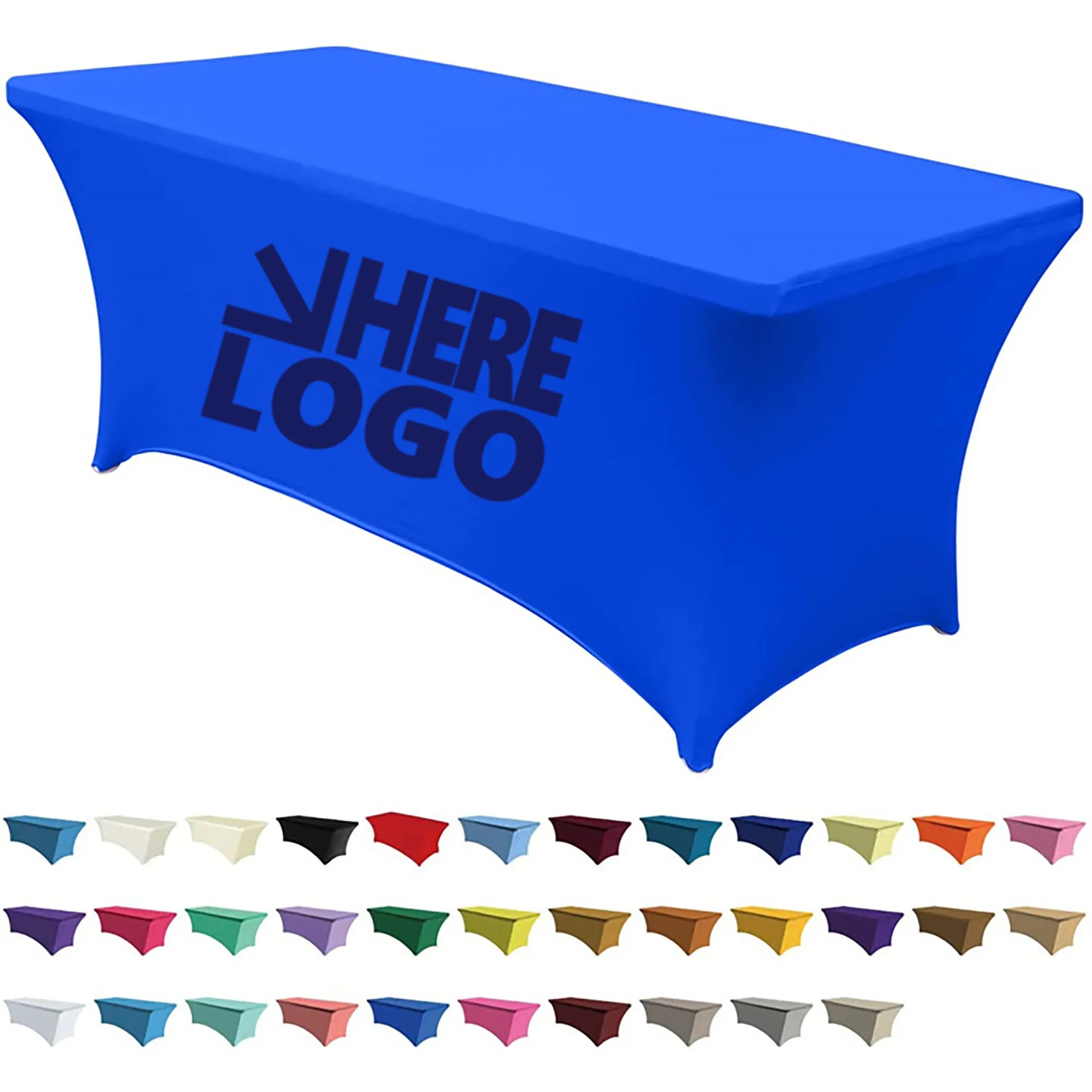 6FT Stretch Spandex Table Cover 1