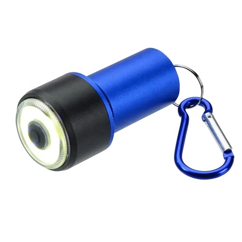 Mini COB Flashlight with Carabiner 3