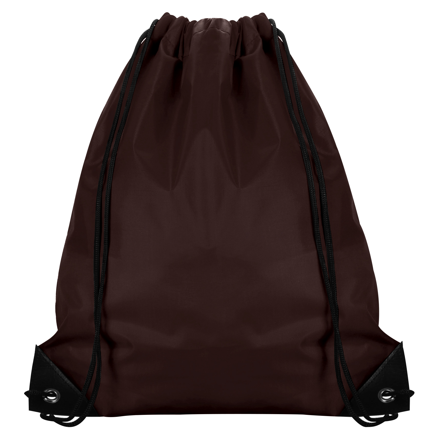 210D Polyester Drawstring Backpack With PU Corners 9