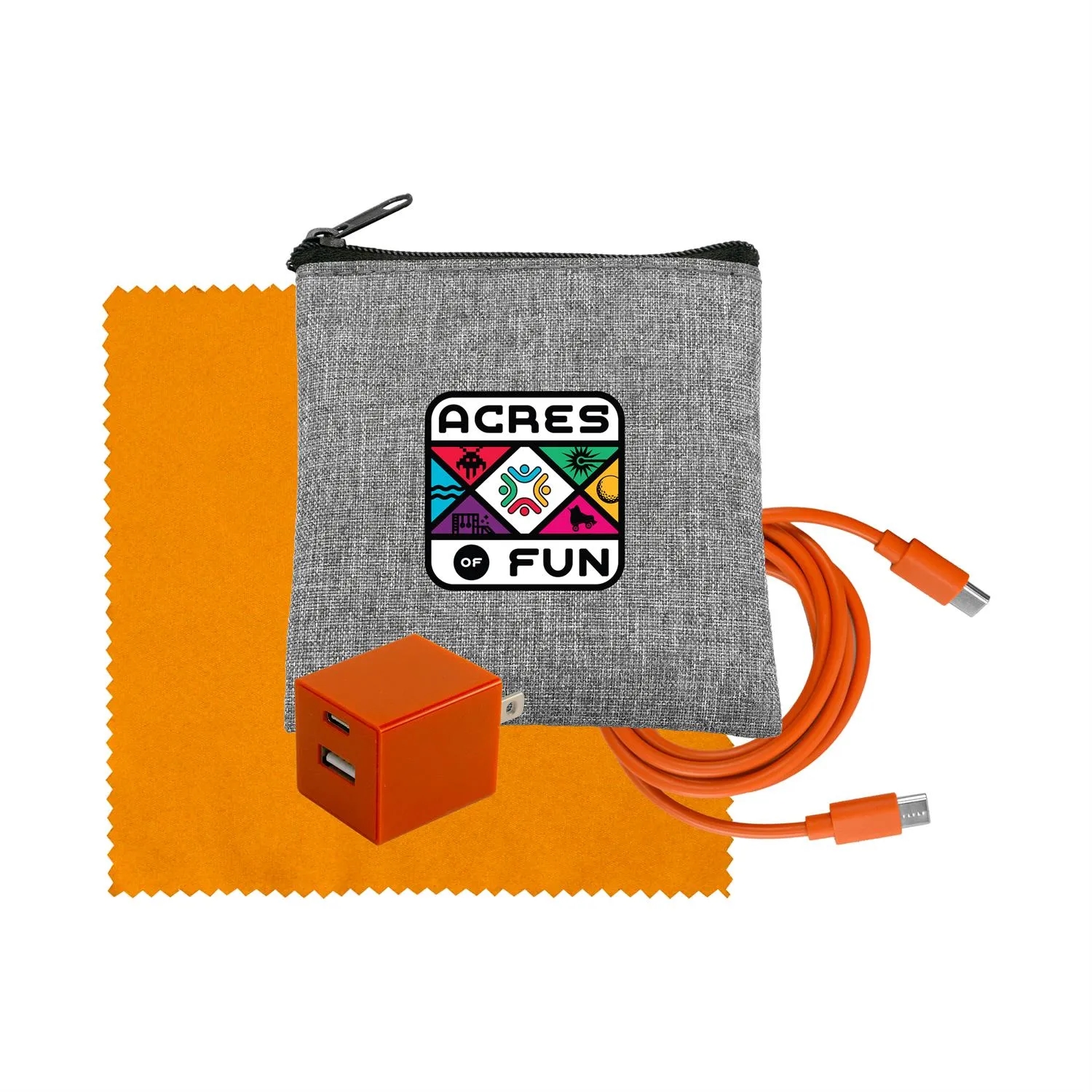 Recycled A+C to C Cable, Wall & Cloth Set 11