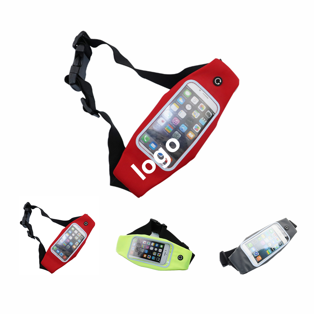 Foam Waist Bag Fitness Fanny Pack With Ear Phone 2