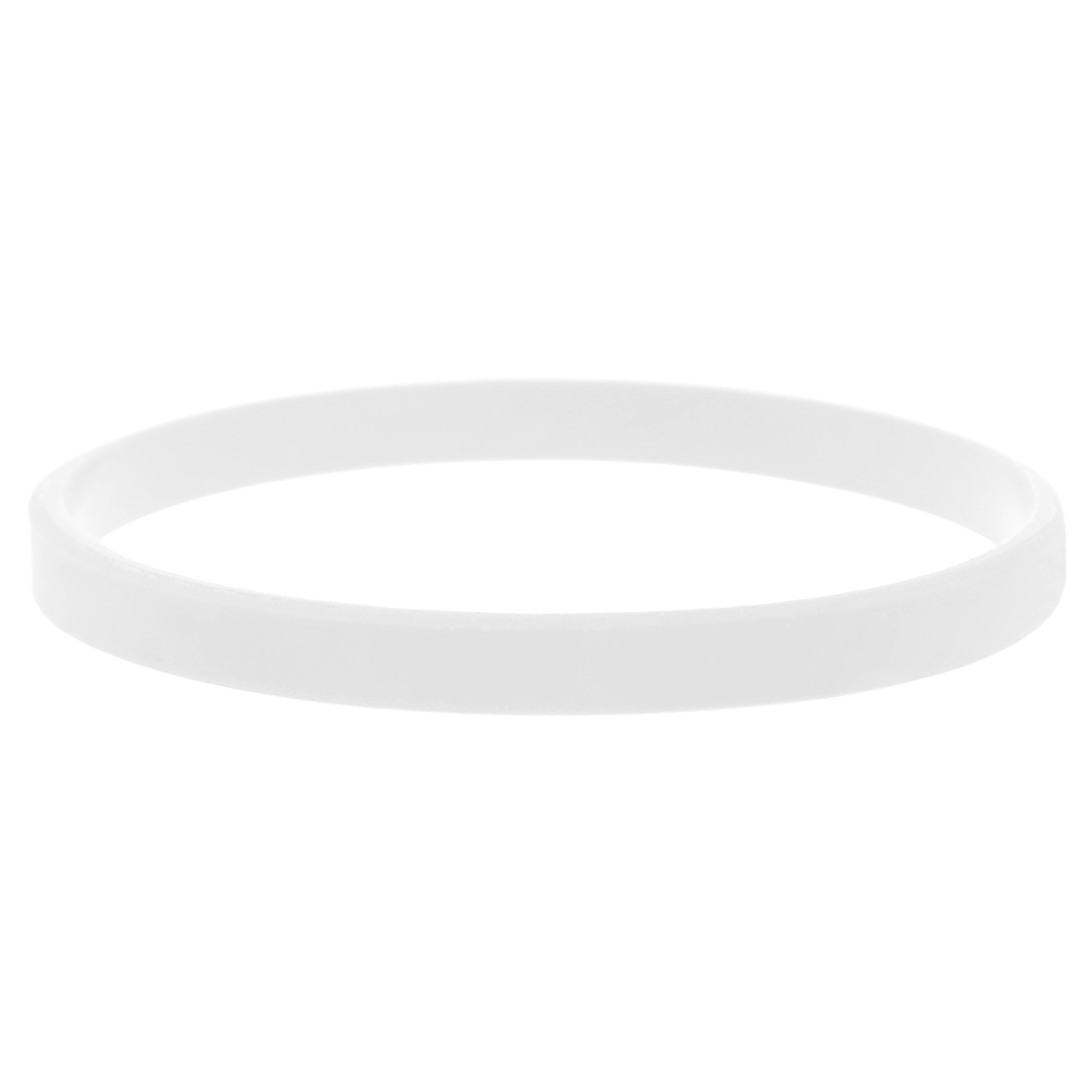 1/4"W Silicone Bracelets 12