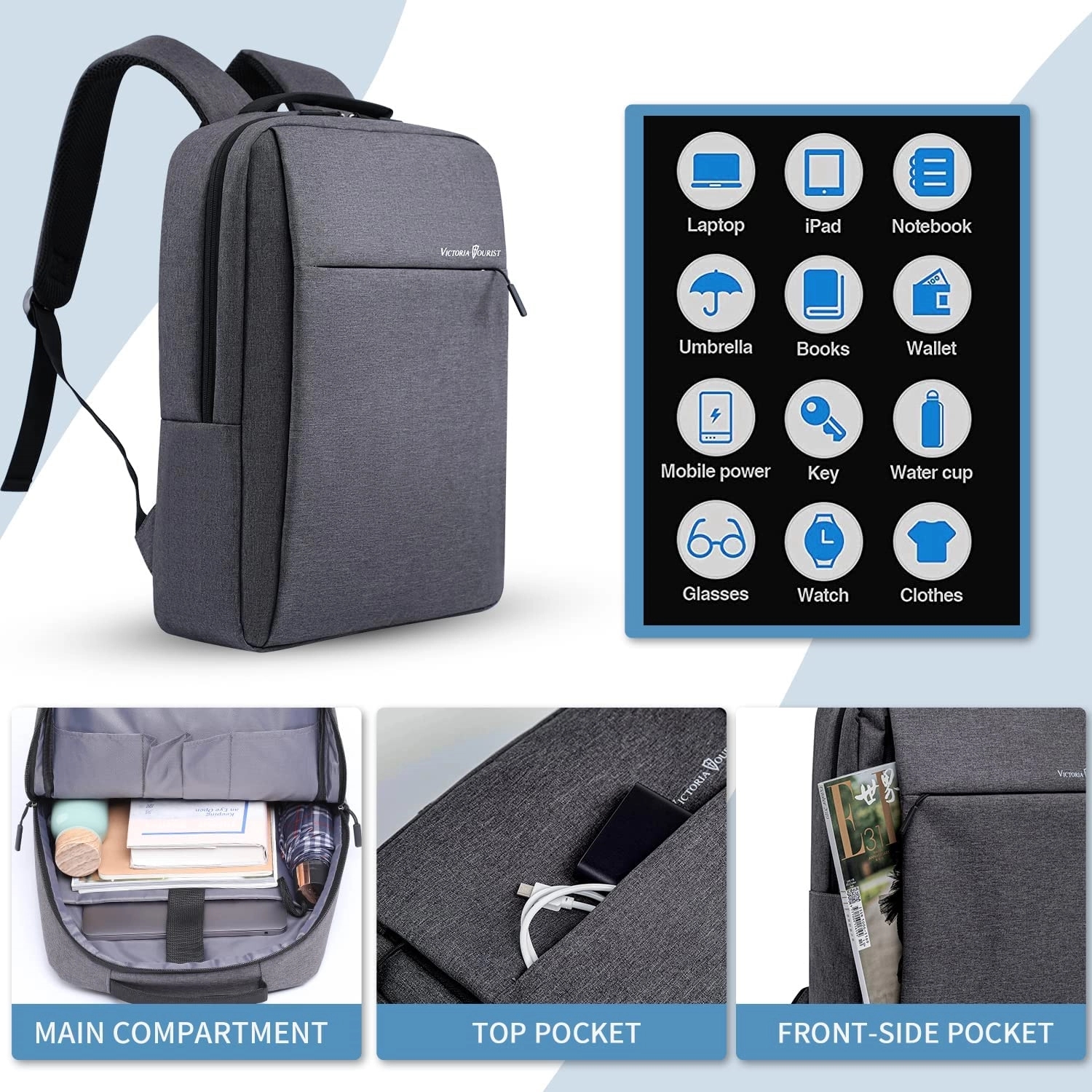 15In Business Computer Backpack 18