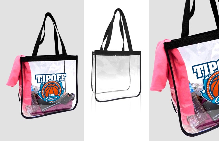 Gameday Clear Open Shoulder Tote 5