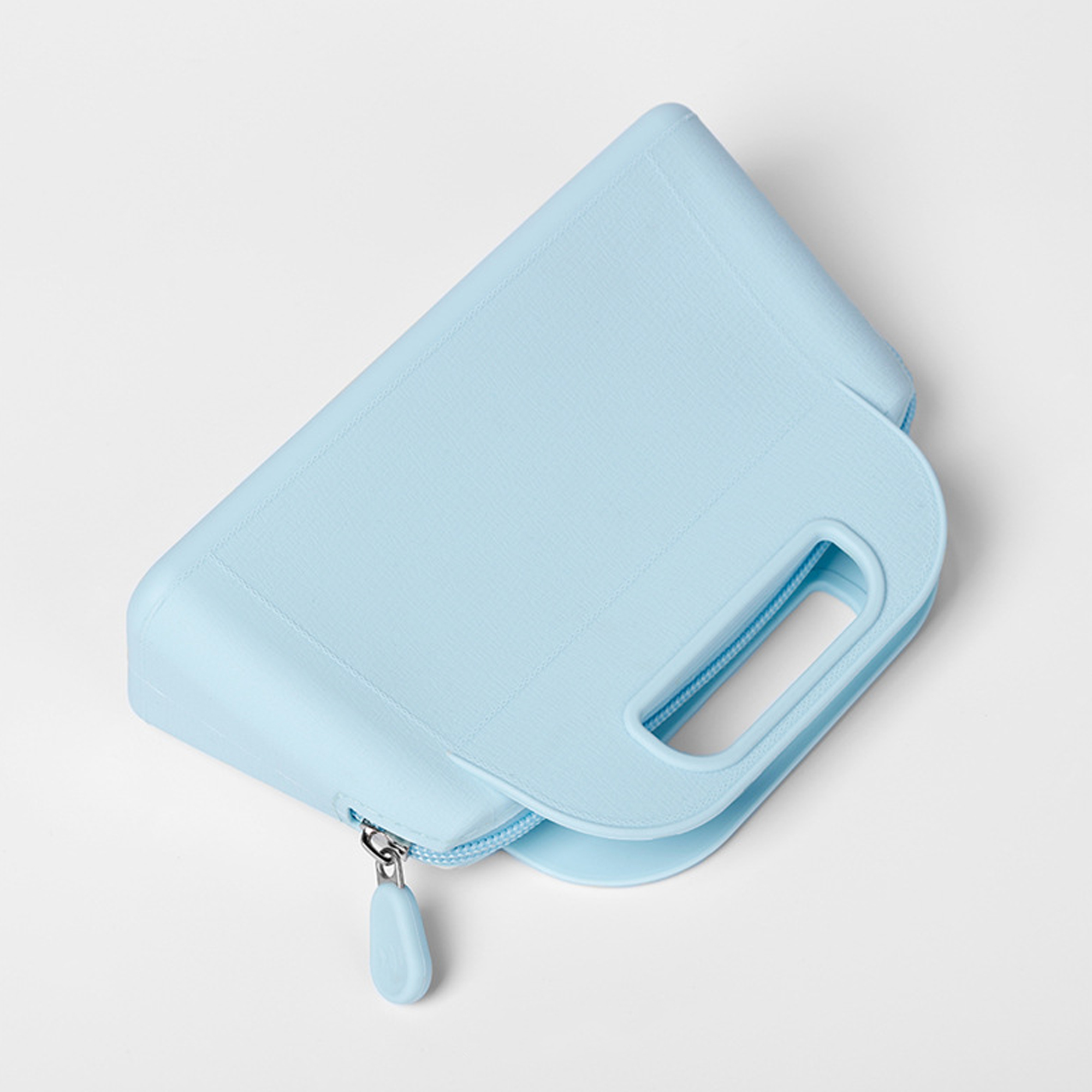 Silicone Travel Makeup Cosmetic Pouch With Handle MOQ20 1