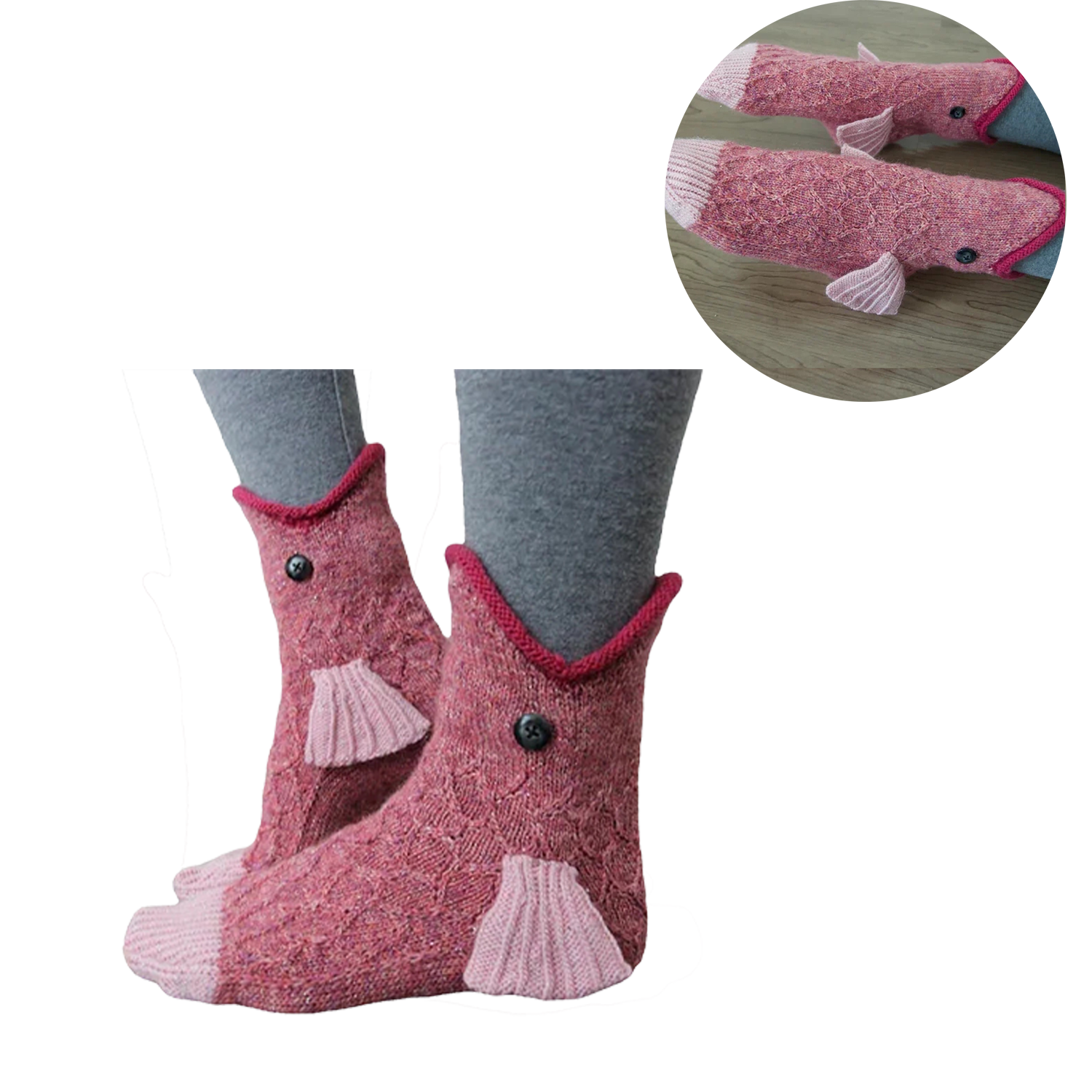 Knit Crocodile Socks 5