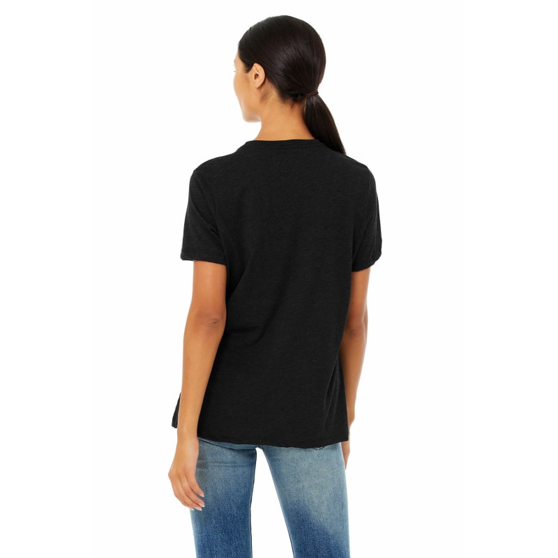 Bella + Canvas Ladies' Relaxed Heather CVC Short-Sleeve T-Shirt 100