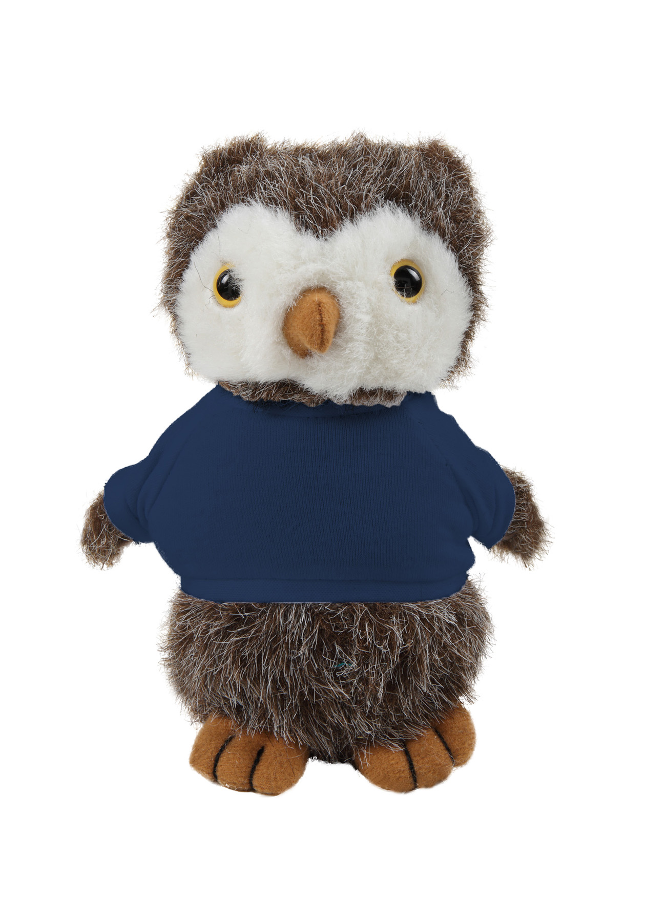 Soft Plush Standing Owl wearing a T-Shirt 17