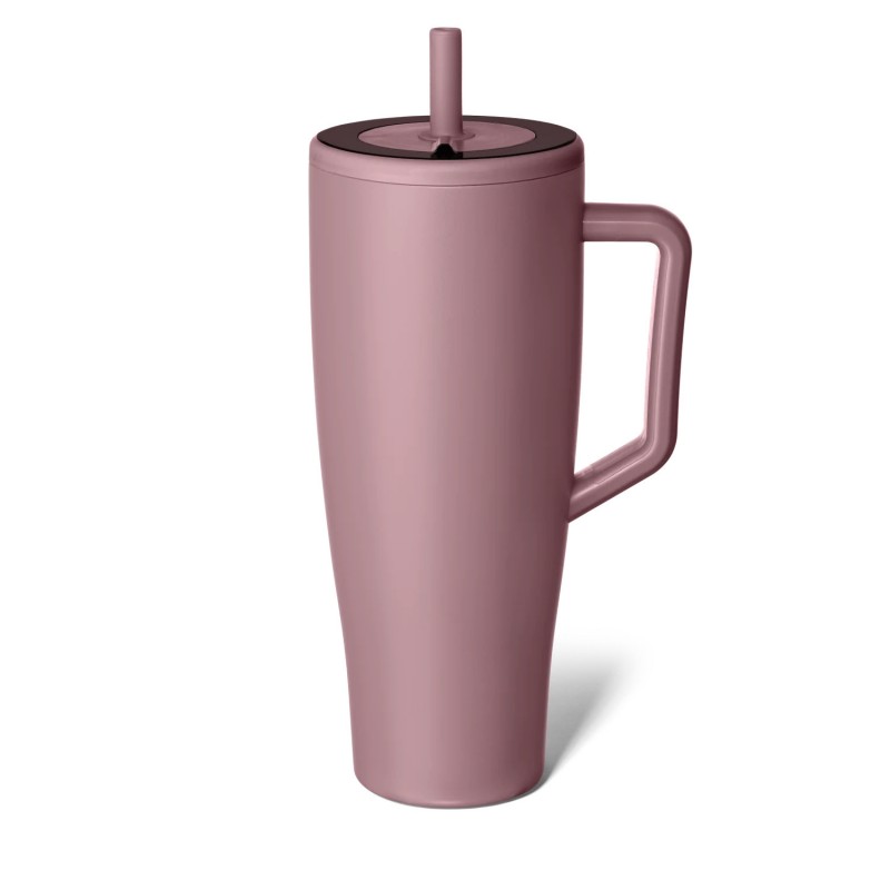 40 oz Leakproof Stainless Steel Tumbler W/ Lid & Straw 10