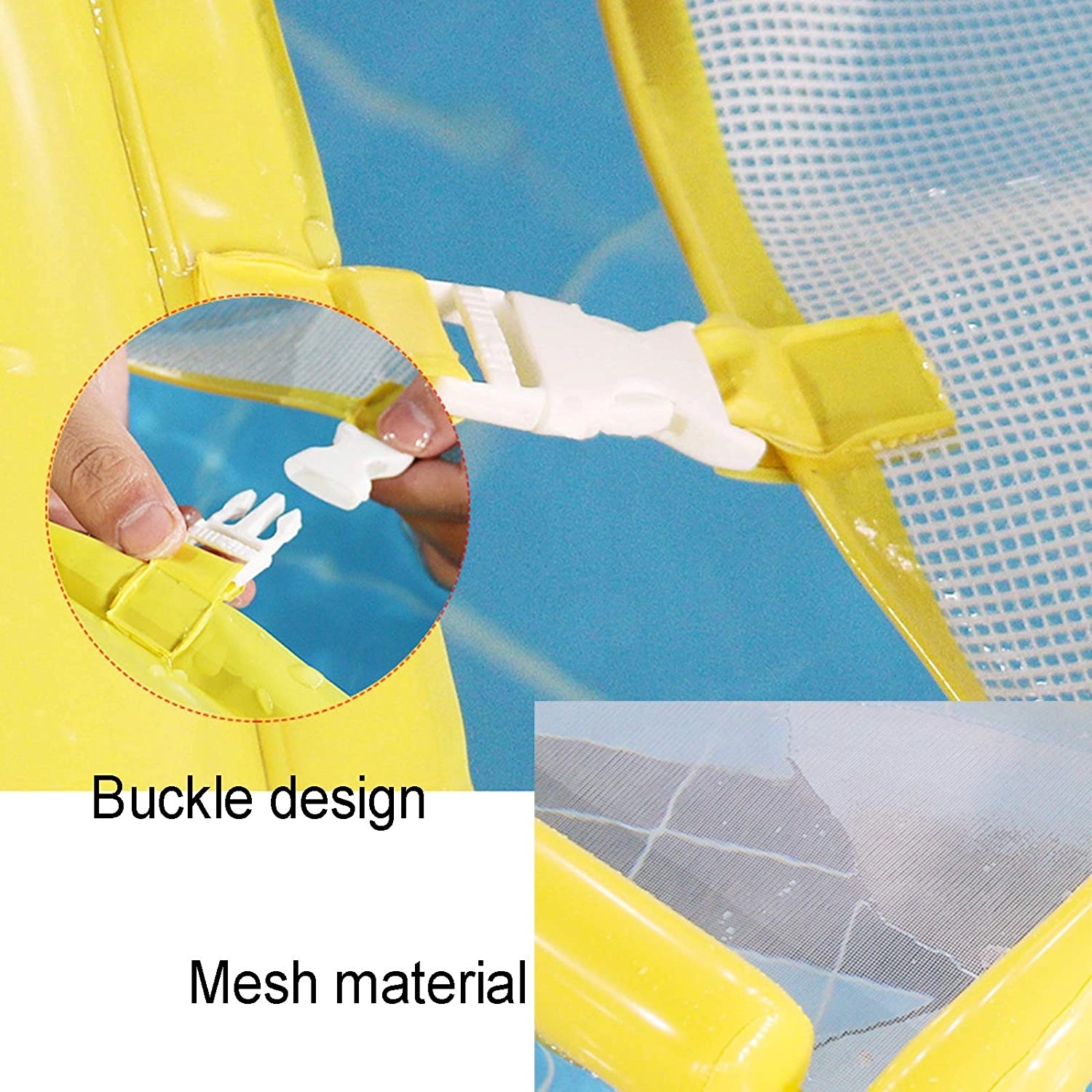 Inflatable Swimming Floating Chair Pool Float Lounge 4