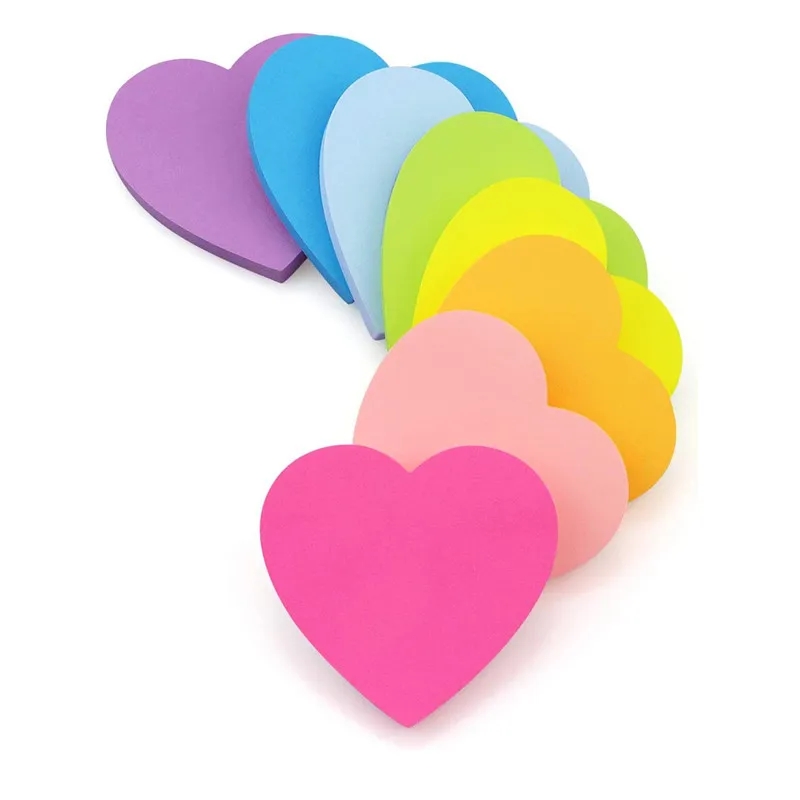 Heart Sticky Notes 3
