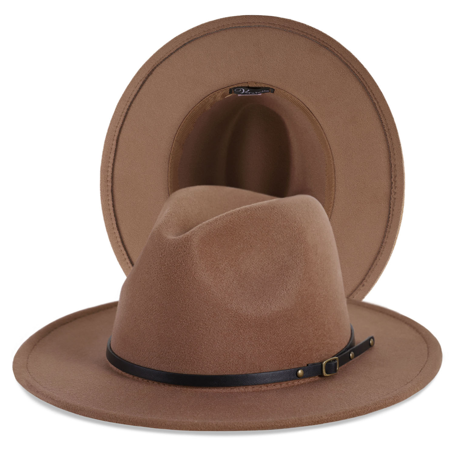 Fedora Hat w/Thin Belt Band 7