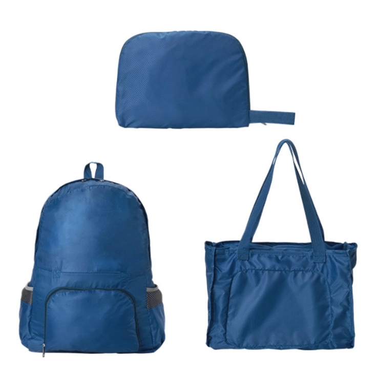 2 in 1 Foldable Travel Backpack & Tote Bag Shopping Handbag 2