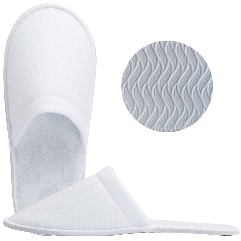 Hotel Supply Disposable fluffy slippers 2