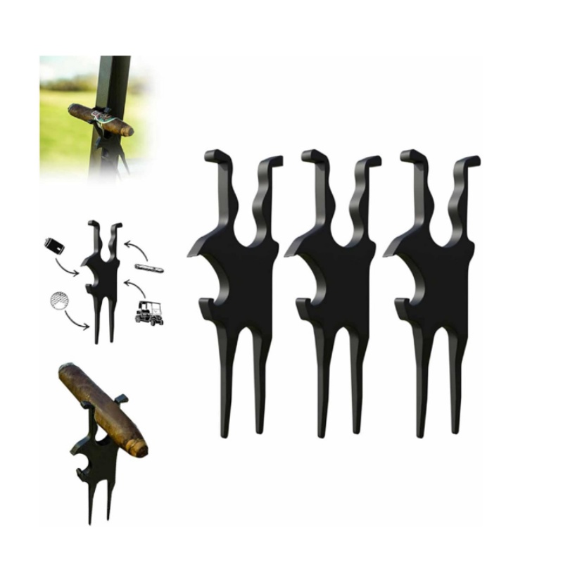 Golf Versatile Cigar Clip Beer Shotgun and Divot Tool 1