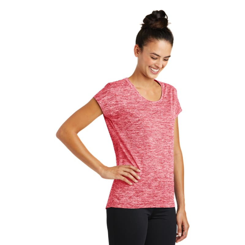 Sport-Tek Women's PosiCharge Electric Heather Sporty Tee. 62