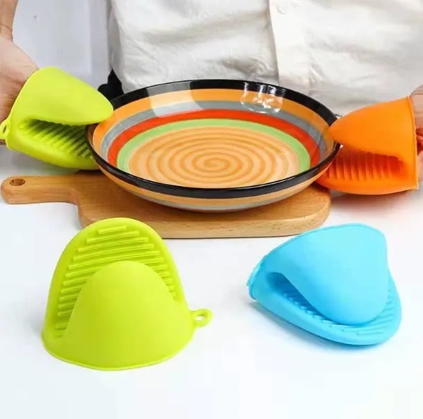 Heat resistant and heat-resistant silicone hand clip 4