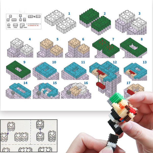 Blocks Construction Model Educational Toys For Kids 2