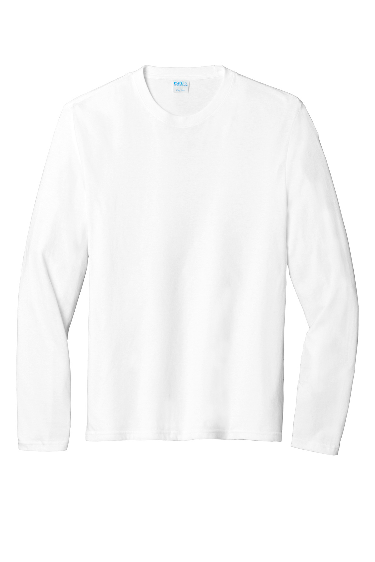 Port & Co Long Sleeve Fan Favorite Blend Tee. PC455LS 7