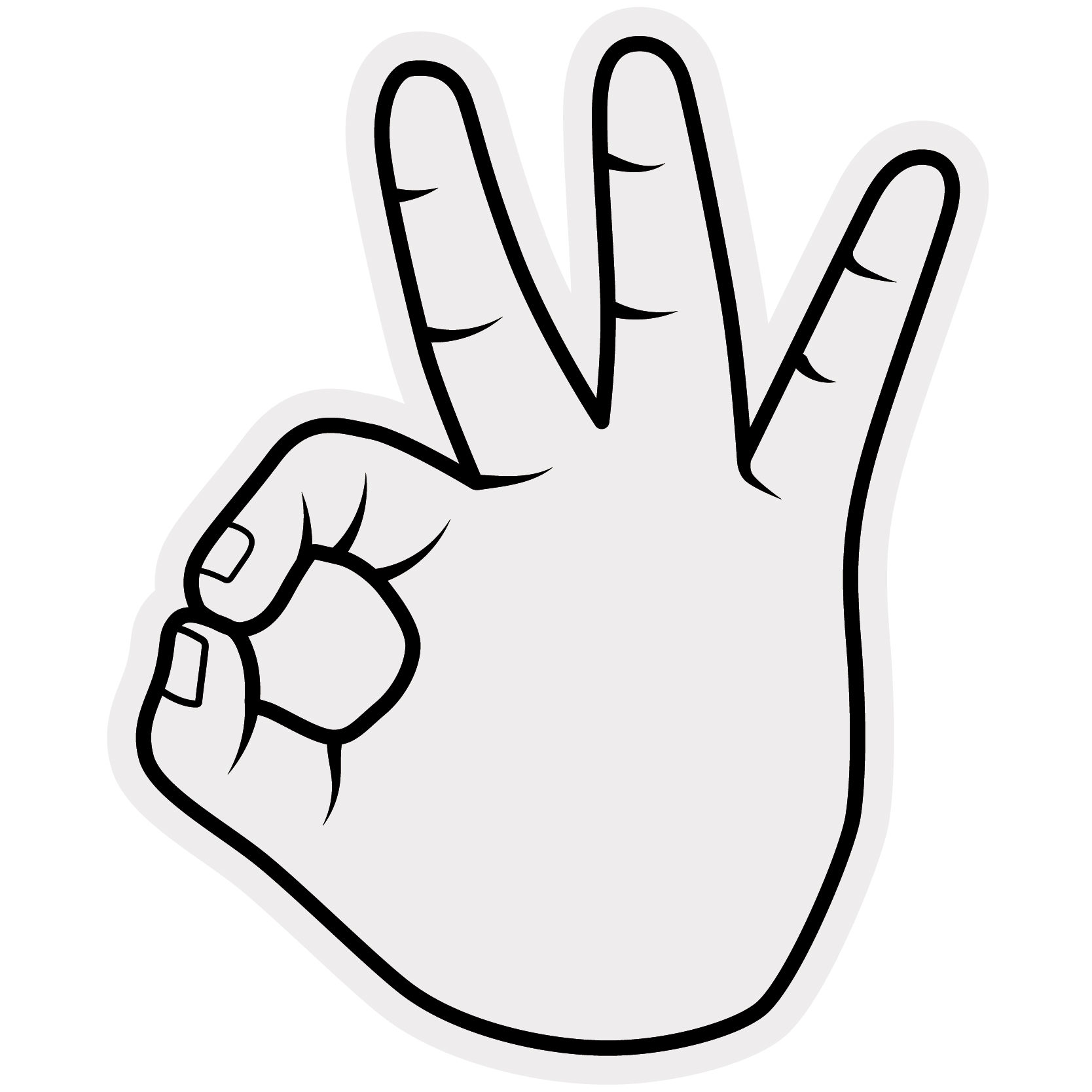 Basketball OK Hand 22