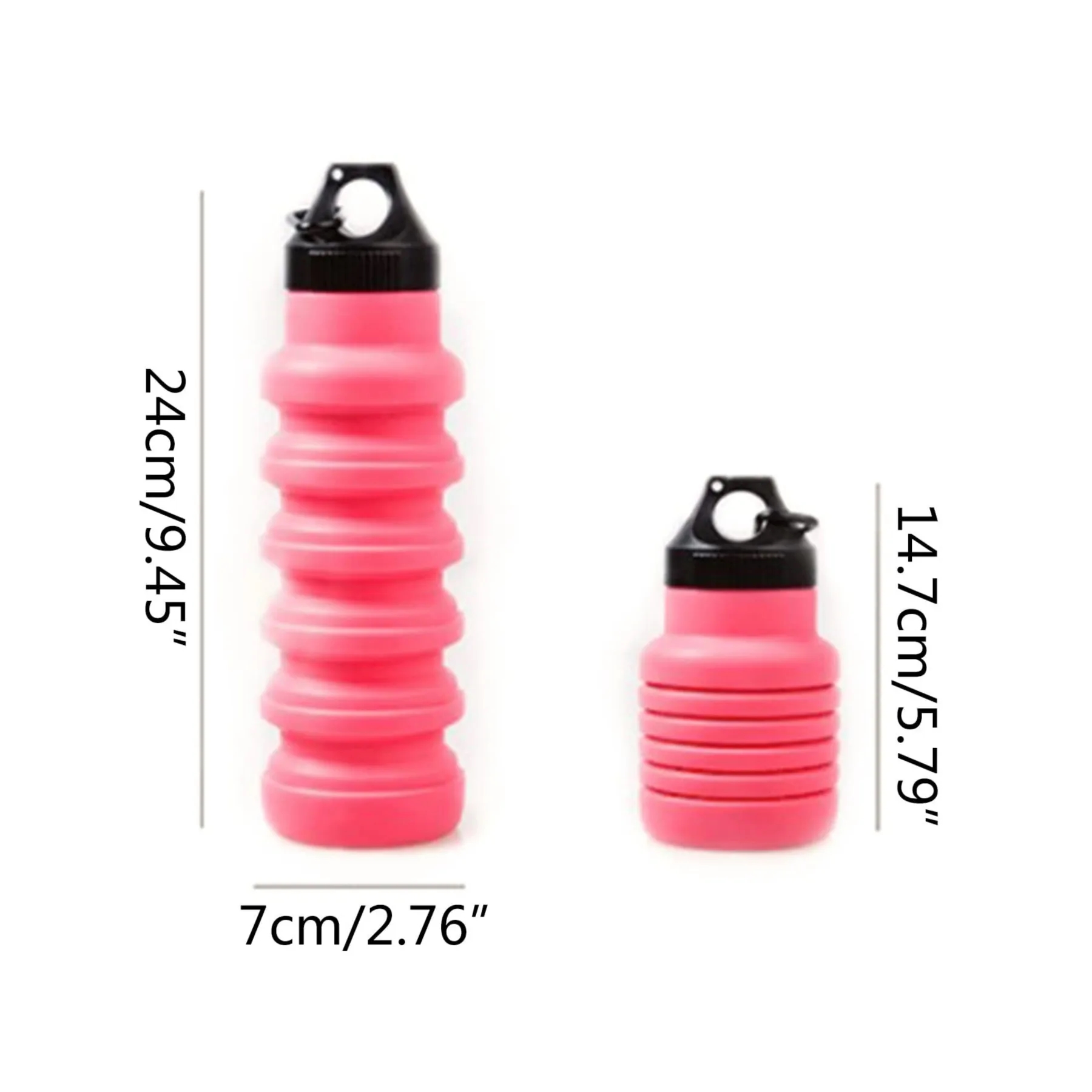 550ML/18 Oz Silicone Folding Cup 1