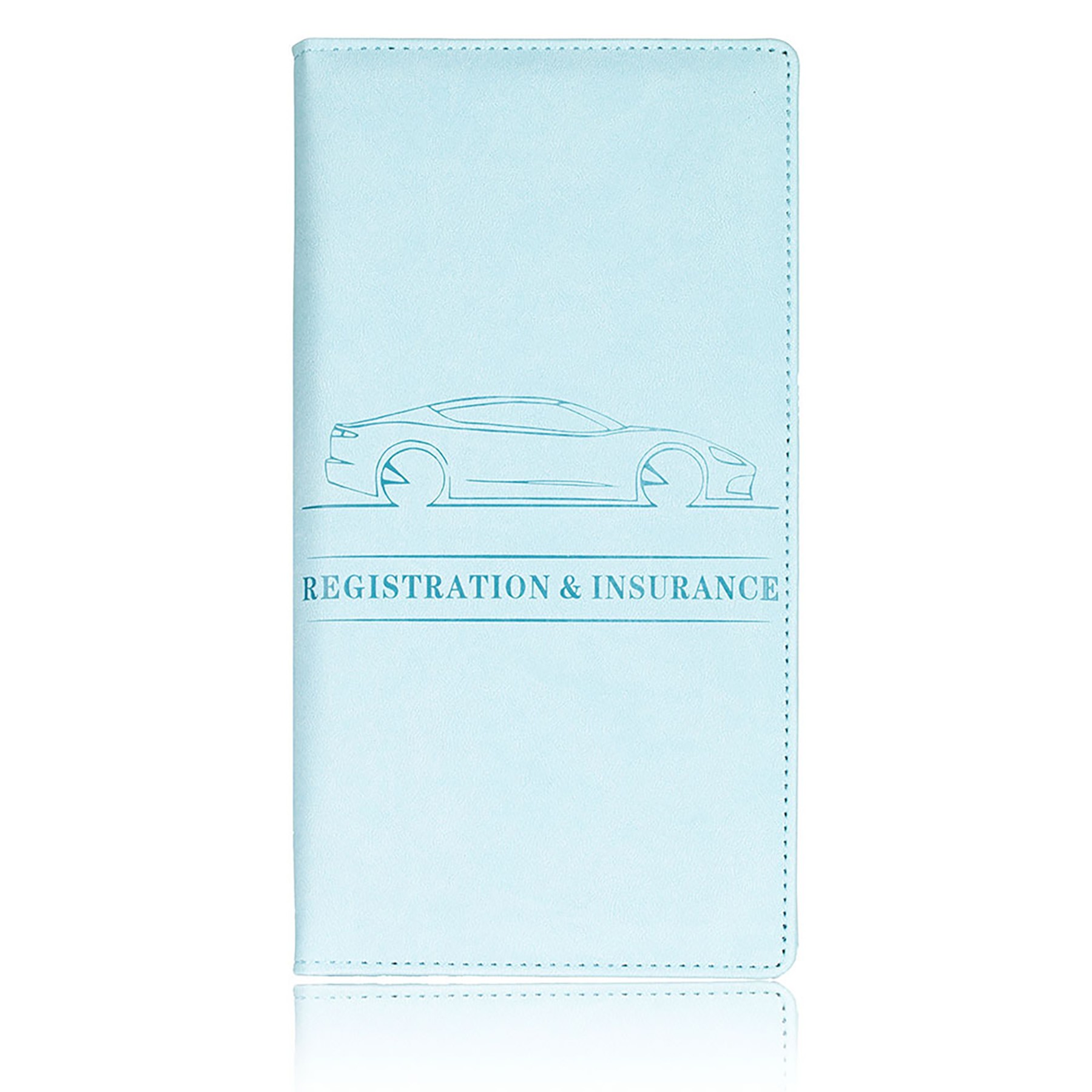 Magnetic Car Travel Leather Document Case 4