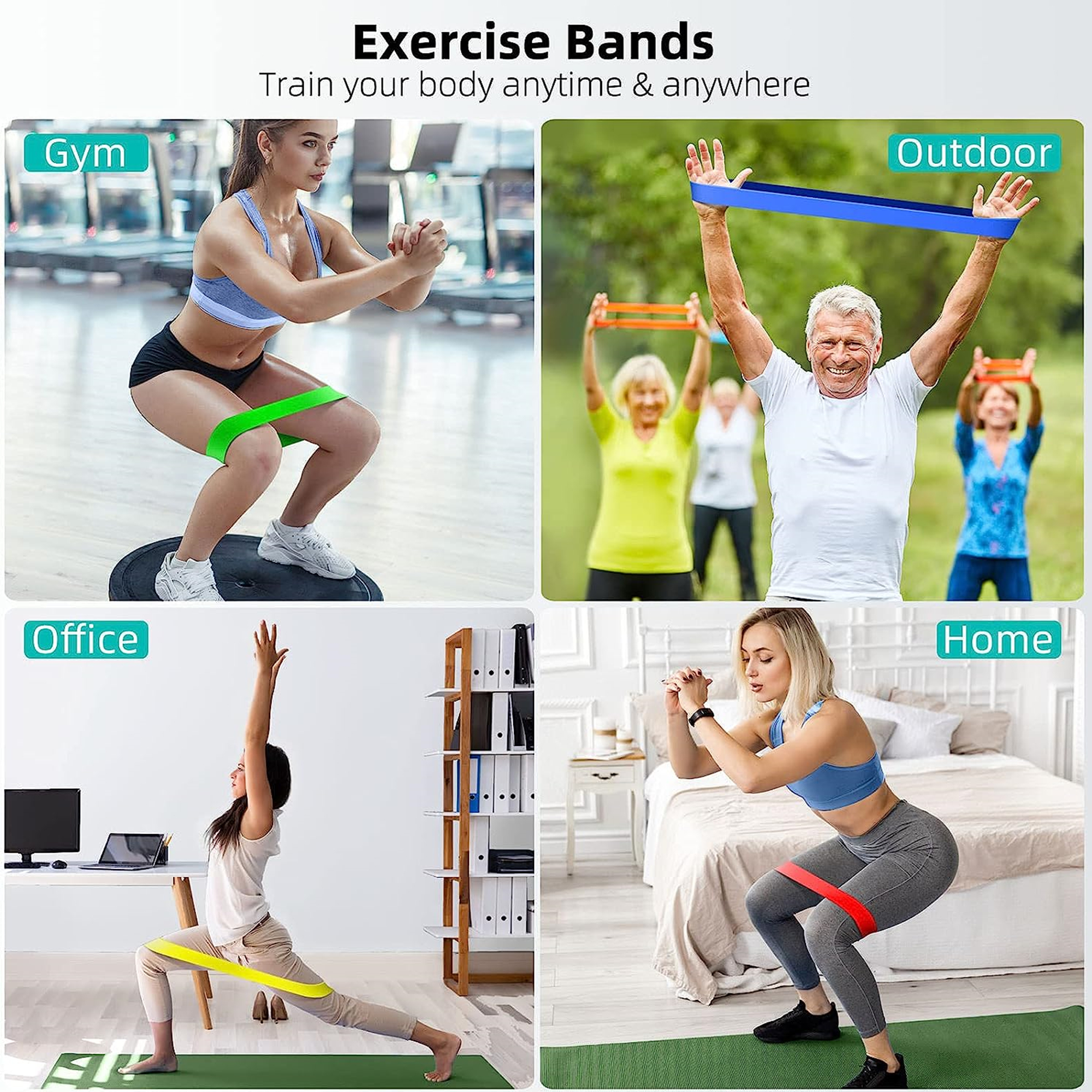 5 Set Of Resistance Bands 2