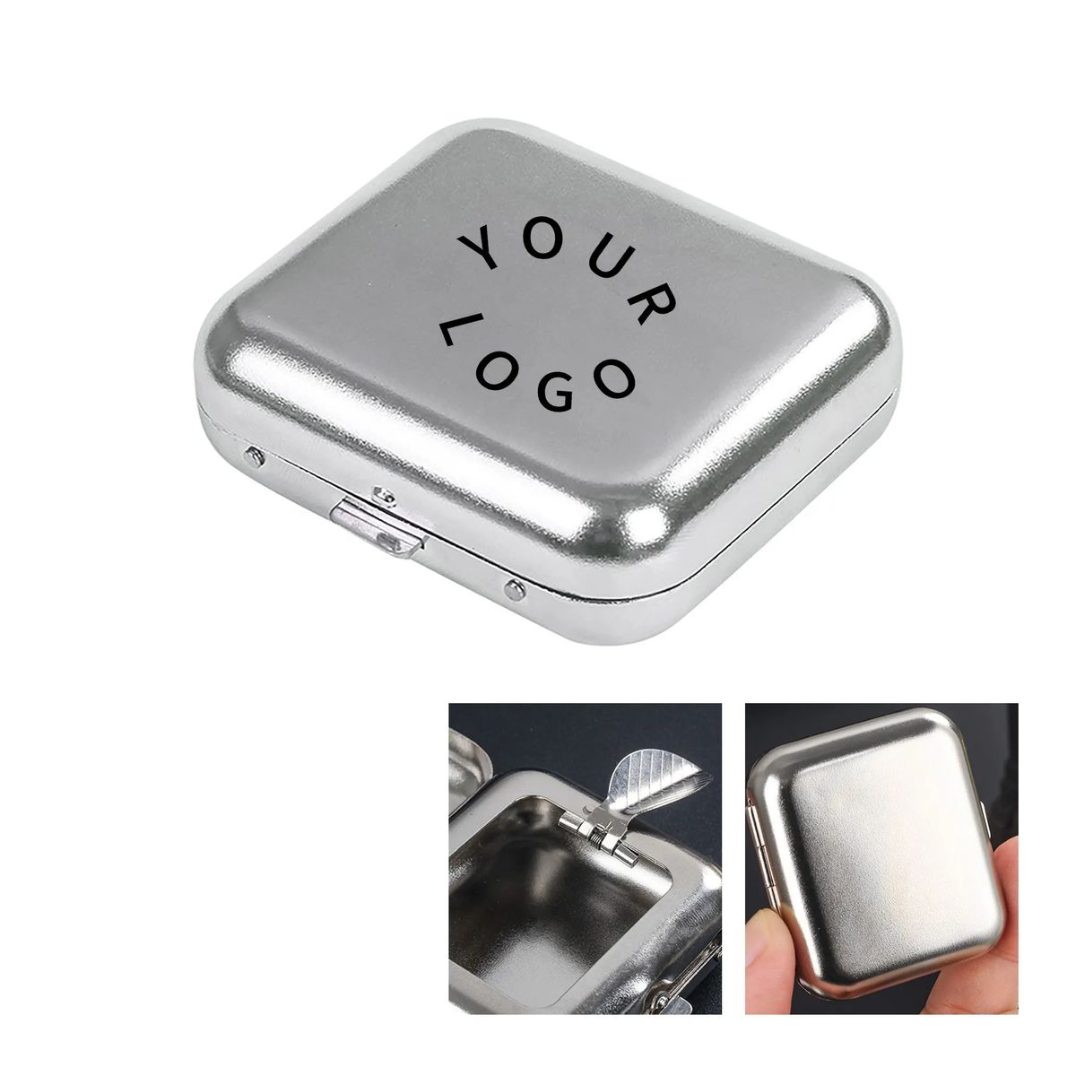 Small Pocket Ashtray for Smokers on the Go 1