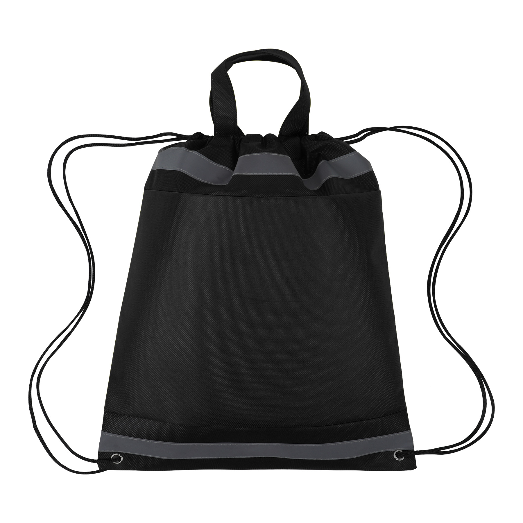 Reflective Non-Woven Drawstring Backpack 8