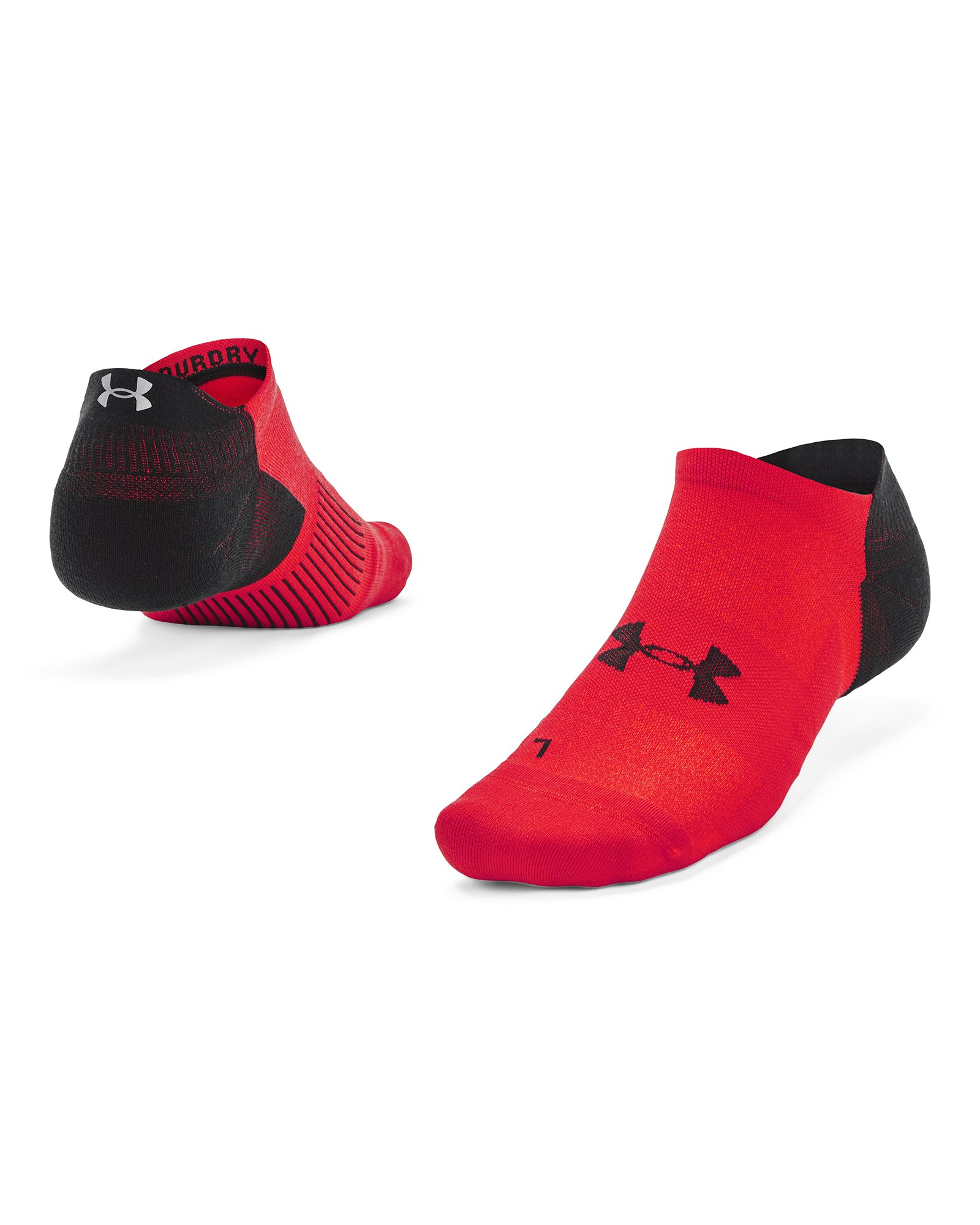 UA ArmourDry Run Unisex No Show Socks 6