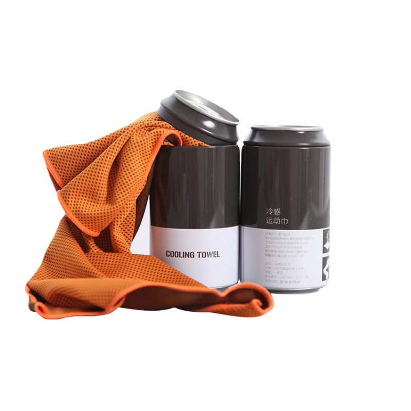 Sports Cooling Fitness Towel With Bottle 5