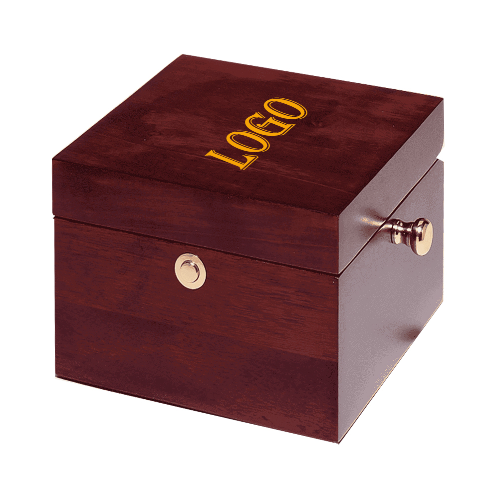 LARGE MAHOGANY FINISH CAPTAIN'S CLOCK 2