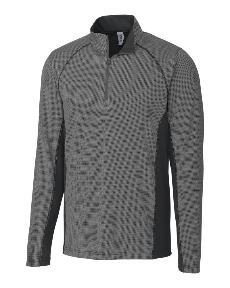 Clique Ice Pique Colorblock Tech Mens Half Zip 33