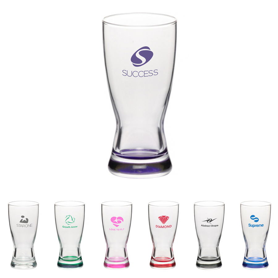 Classic Hourglass Pilsner Drinking Glass, 10 oz. 9