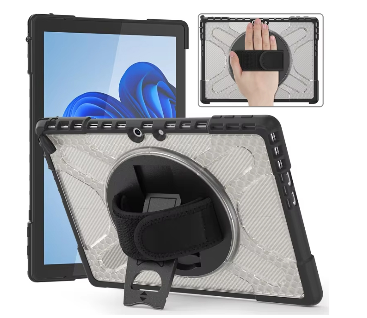 iBank ® Shockproof Case compatible with Microsoft Surface Pro 11 / Pro 10 / Pro 9 2