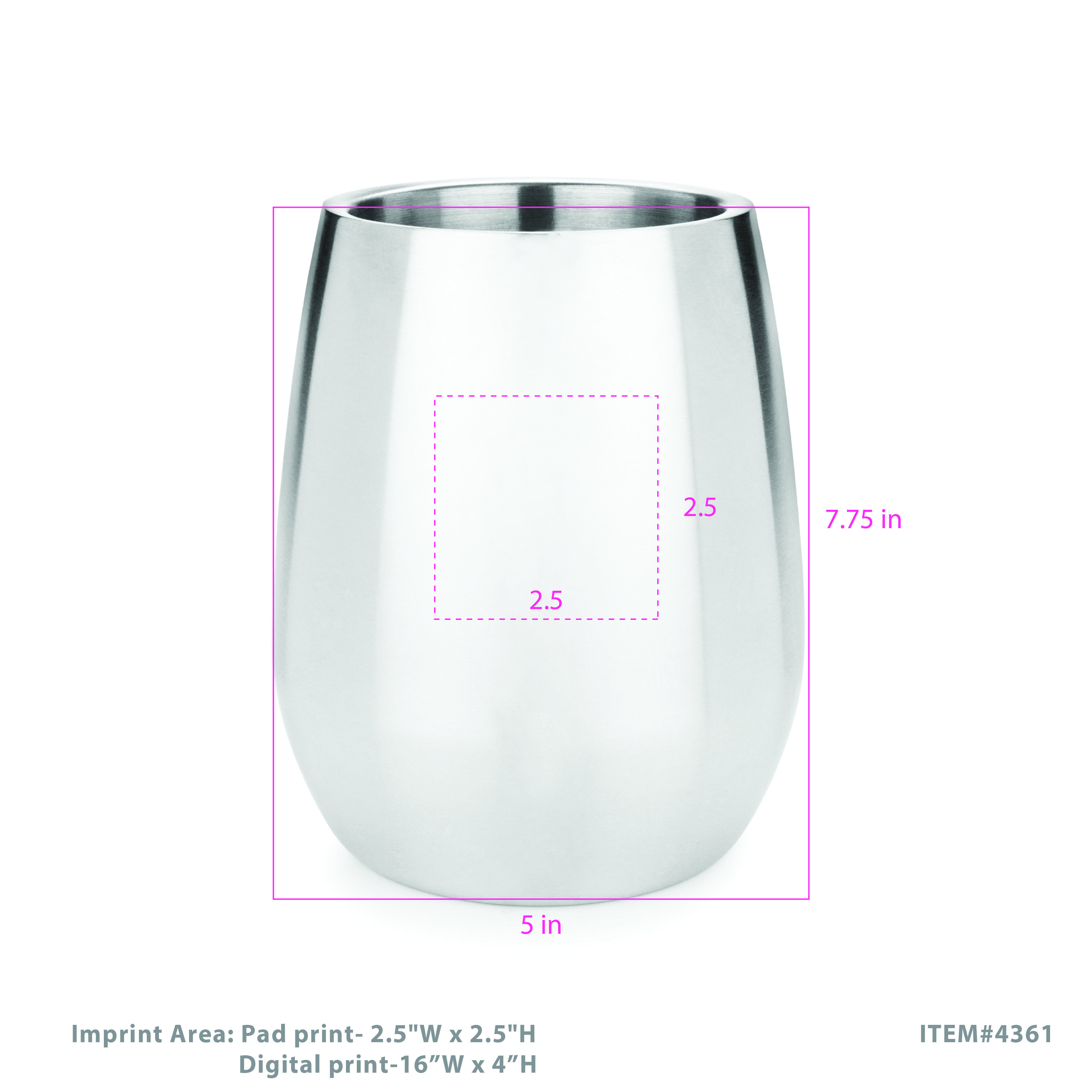 Viski® Stainless Steel Bottle Chiller 8