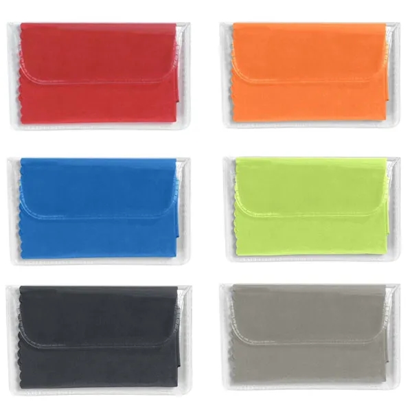 Microfiber Cleaning Cloth with Pouch 6