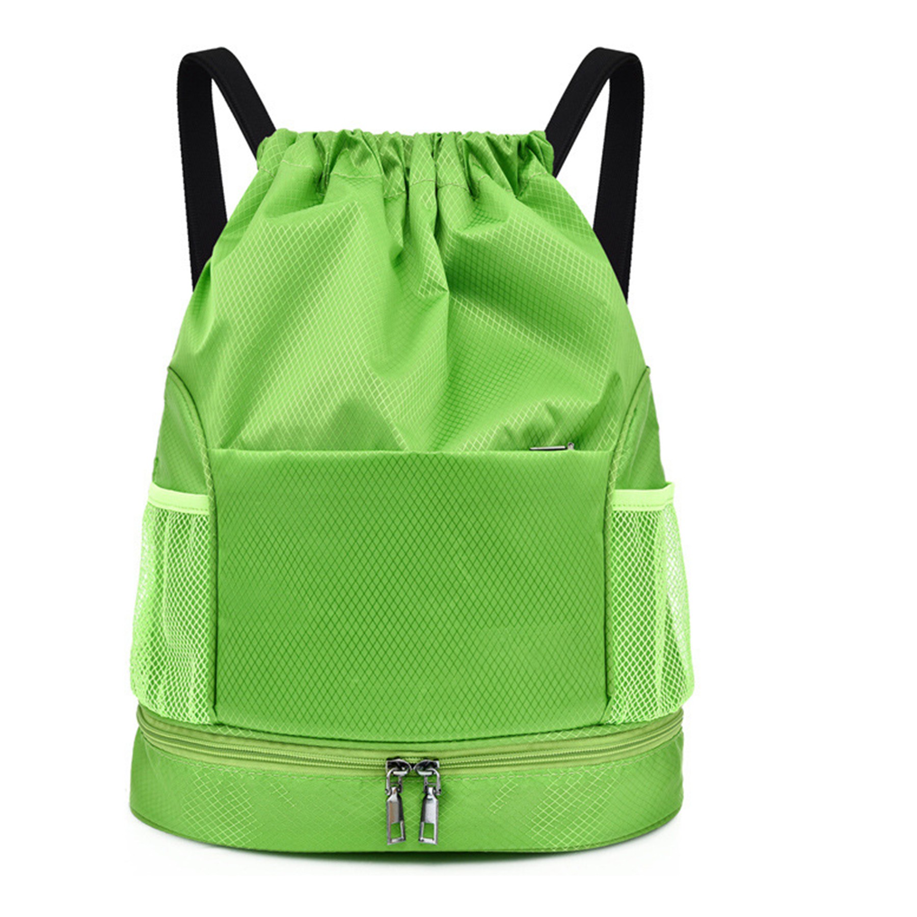 12.2X6.7X15.75 Inch Oxford Fabric Drawstring Backpack 4