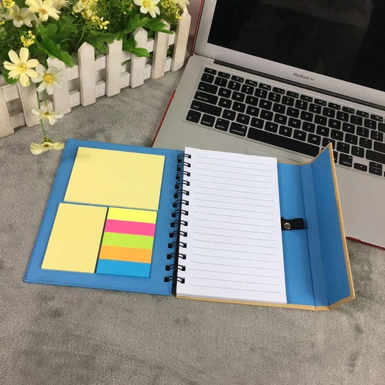 Eco-Recycled Journal w/Sticky Notes & Flags 5