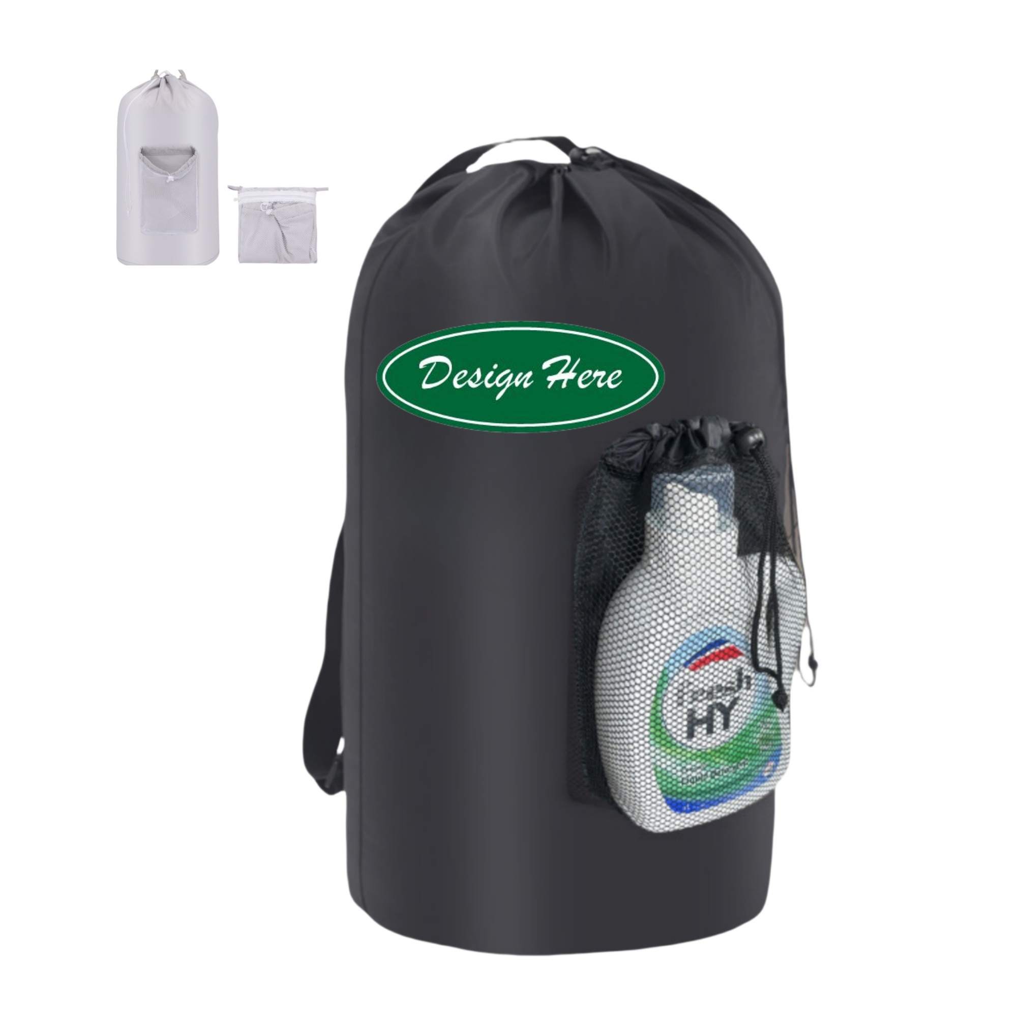 Oxford Laundry Backpack With Shoulder 2
