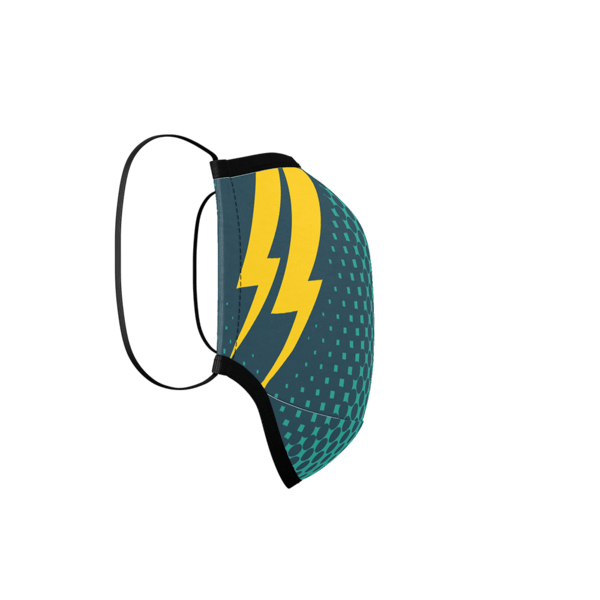 IMPORT Titan Jr. 3-Ply Dye-Sub Youth Face Mask 16