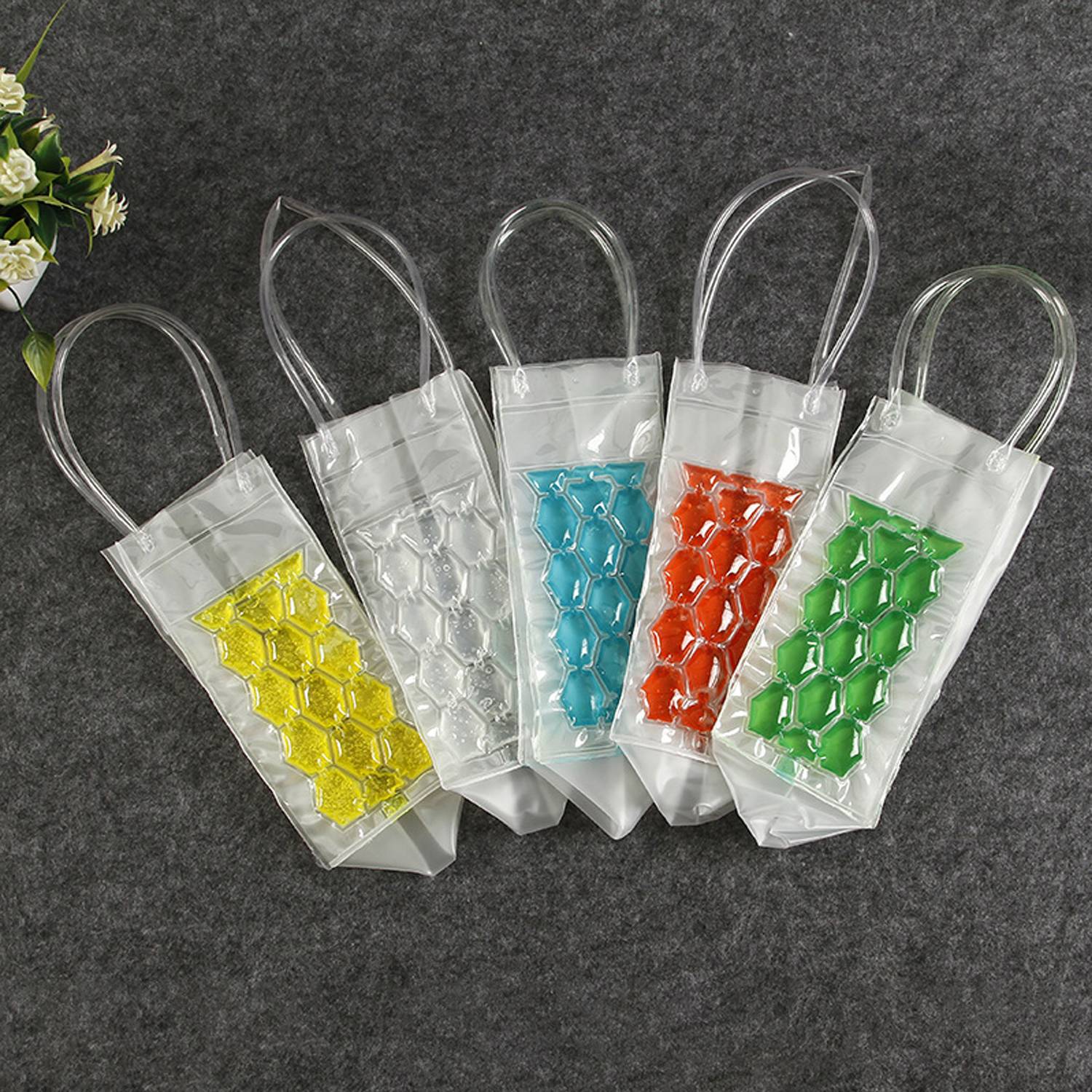 Portable Gel Hand Cooling Champagne Beer Wine Ice Bag 3