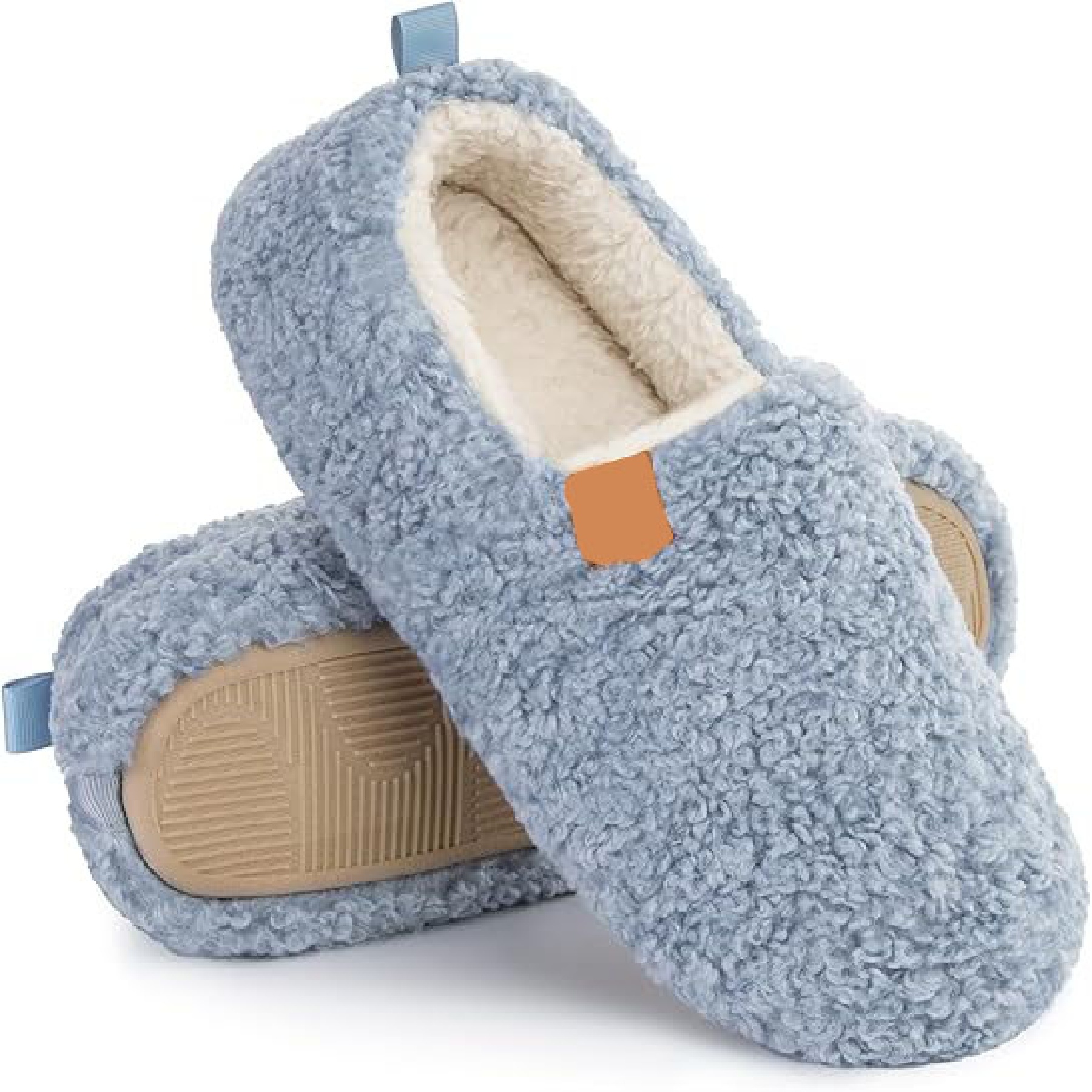 Women's Soft Curly Full Slippers 5