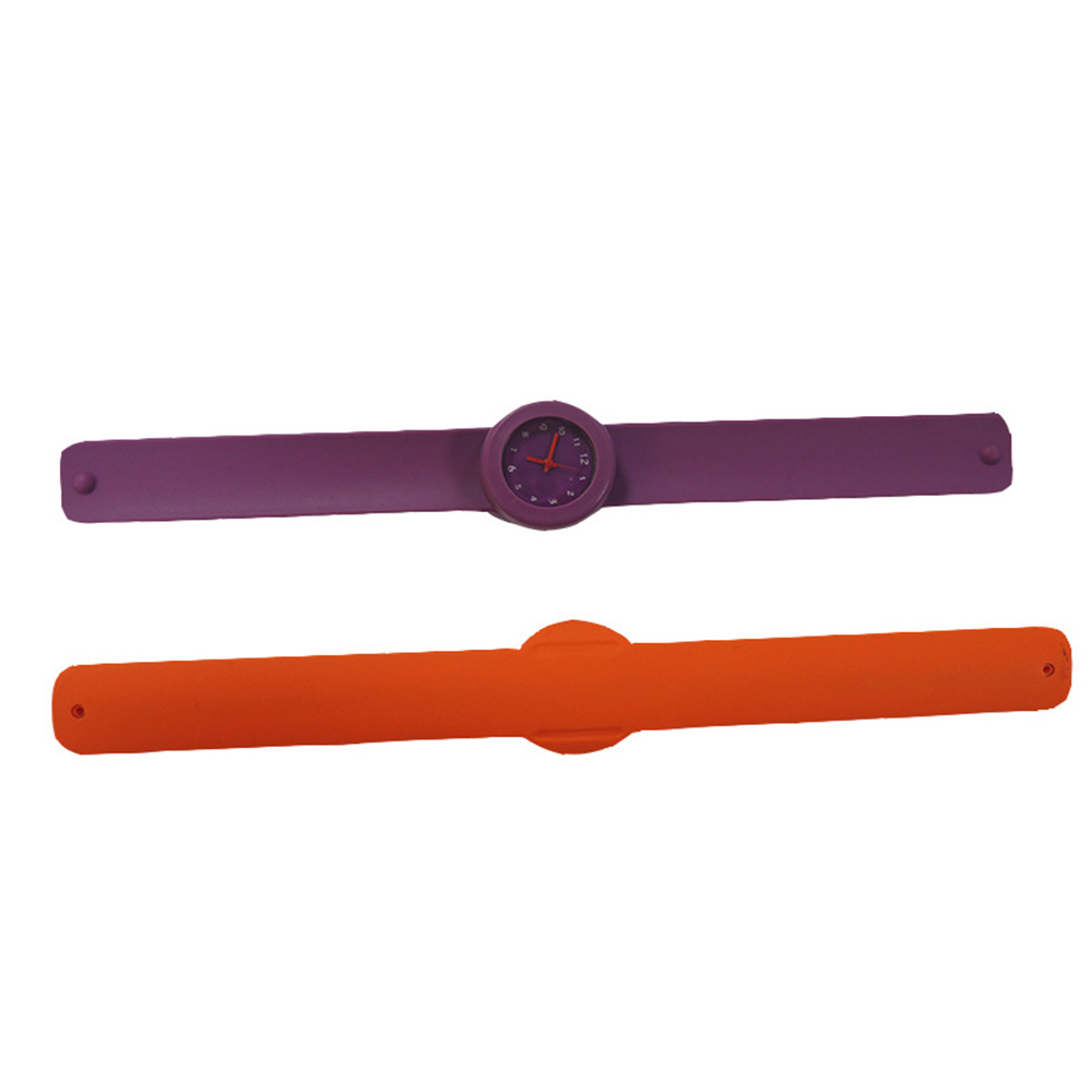 Children silicone watch clap ring 4