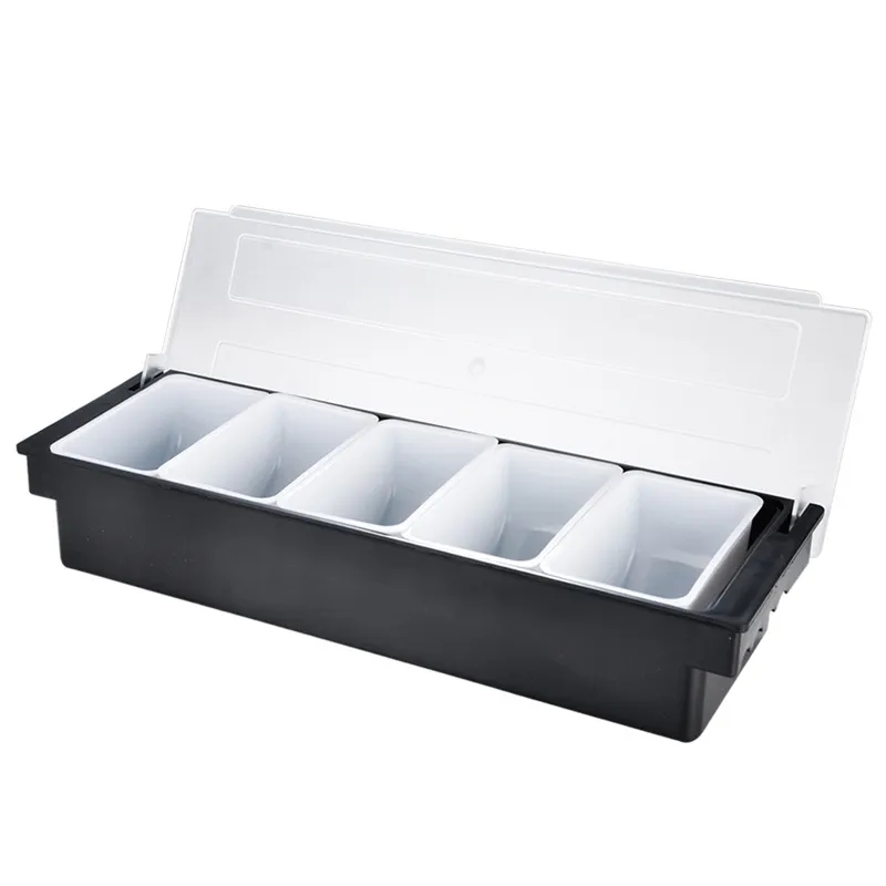 Plastic Compartment Box with Lid 9
