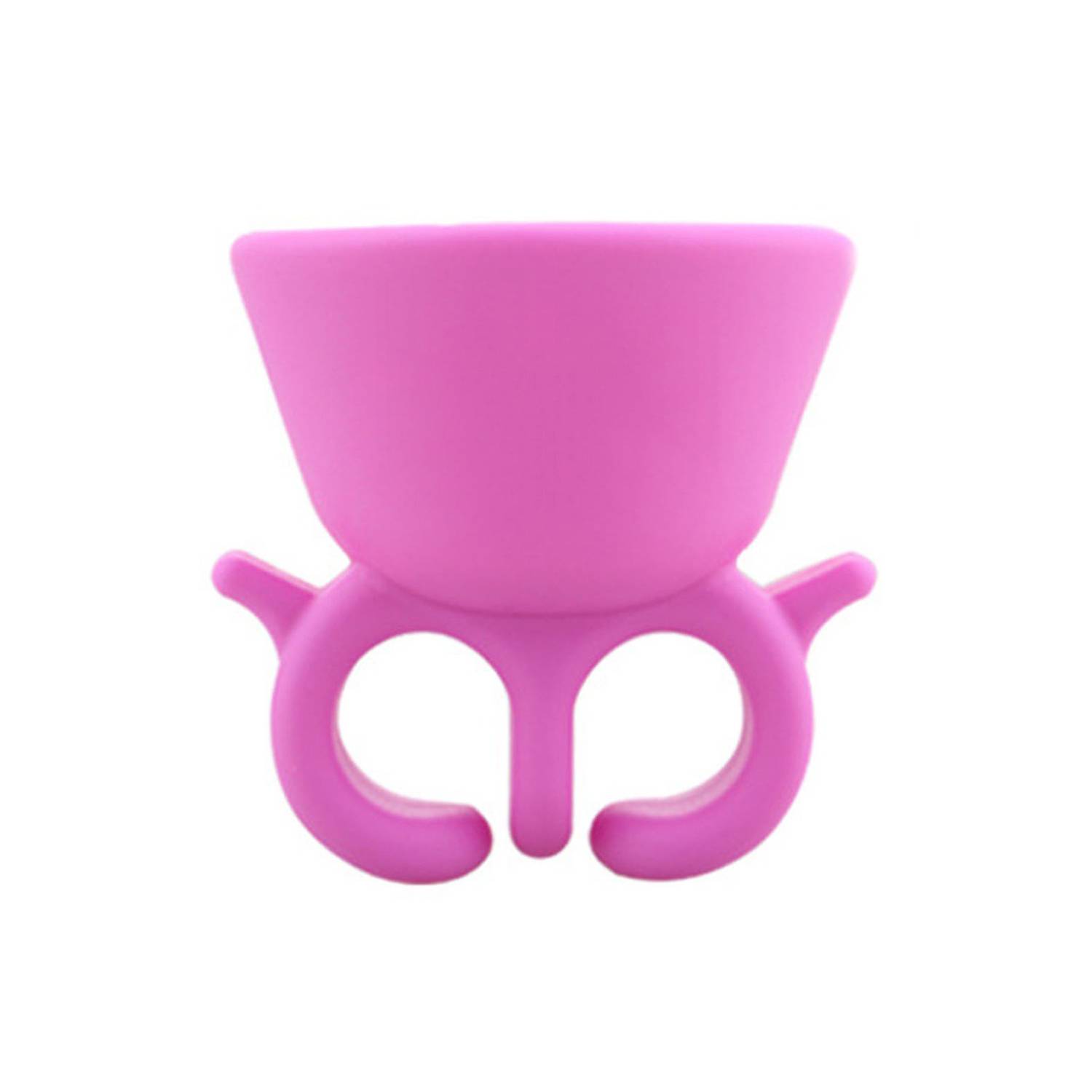 Silicone Wearable Nail Polish Holder 2
