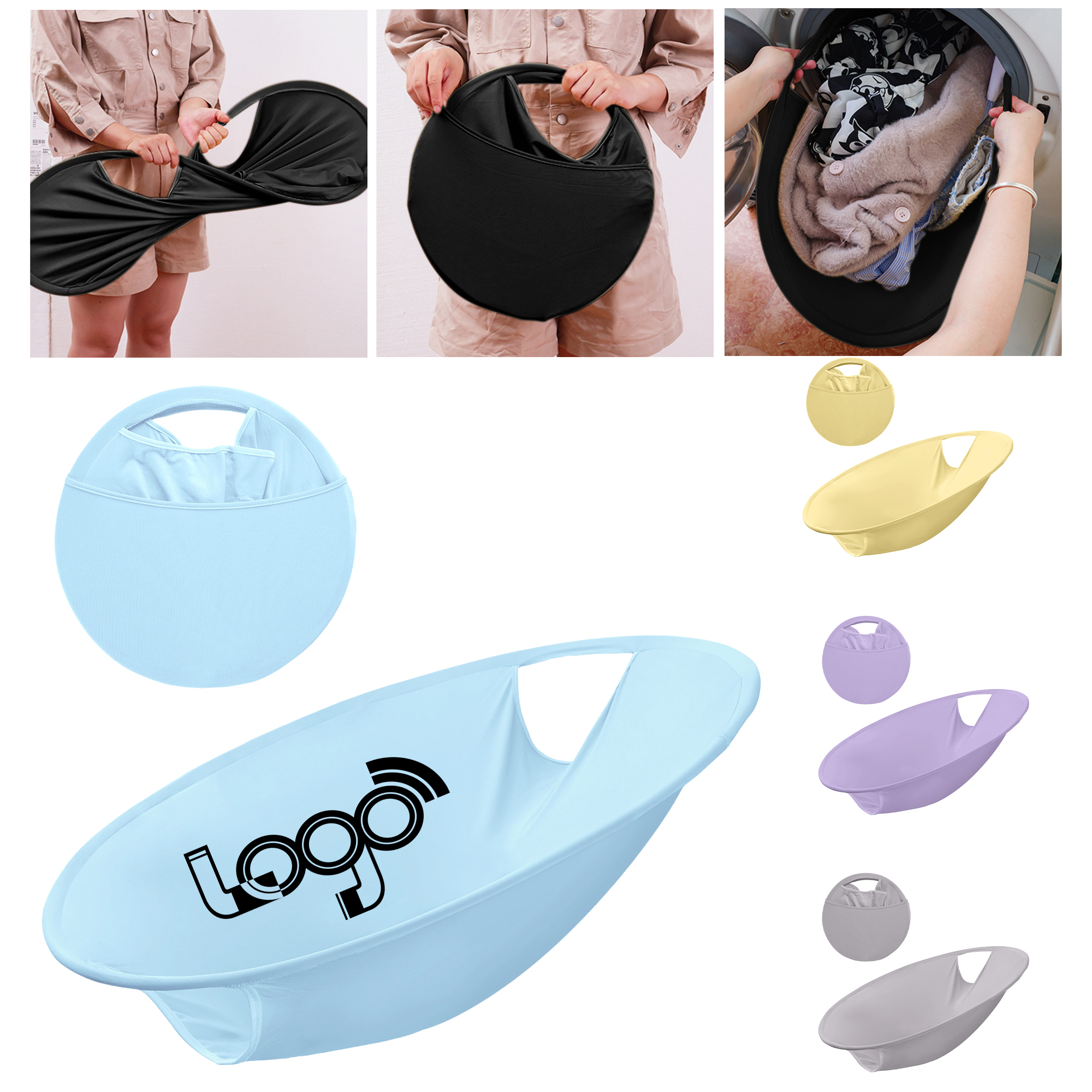 Foldable Portable Laundry Basket 2