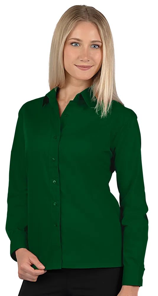 Ladies' L/S Value Poplin Shirt 1